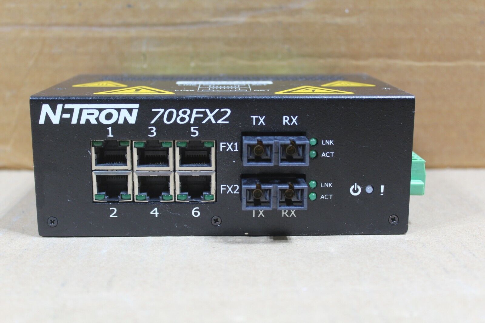 N-Tron 708FX2-SC Ethernet Switch