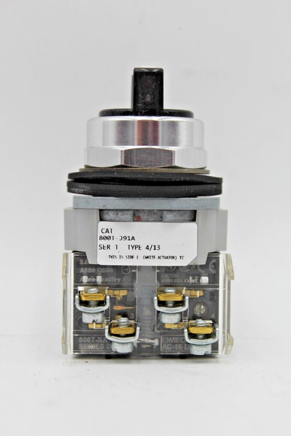 Allen-Bradley 800T-J91A 3-Position Selector Switch