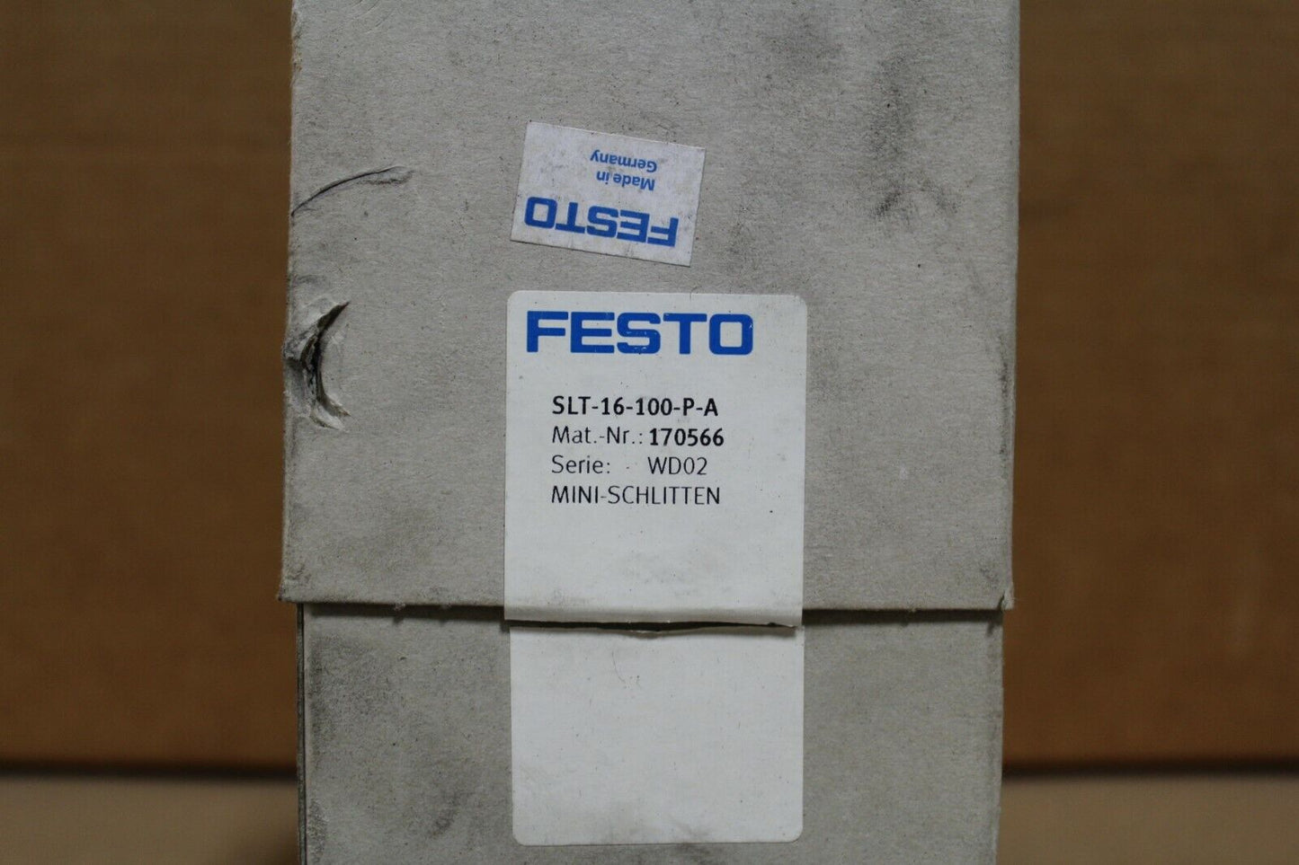 FESTO SLT-16-100-P-A PNEUMATIC CYLINDER