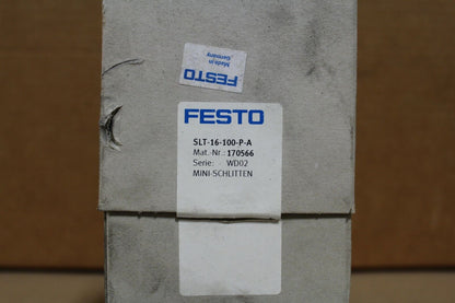 FESTO SLT-16-100-P-A PNEUMATIC CYLINDER