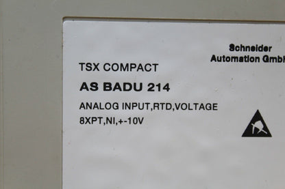 Schneider Automation AS-BADU-214 INPUT