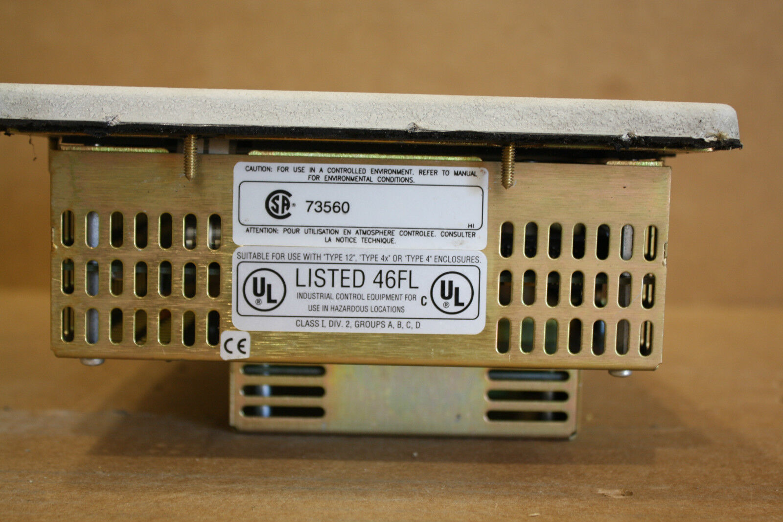 TELEMECANIQUE MODICON MM-PM15-401 PANELMATE PLUS MONITOR WITH MM-PMMP003C