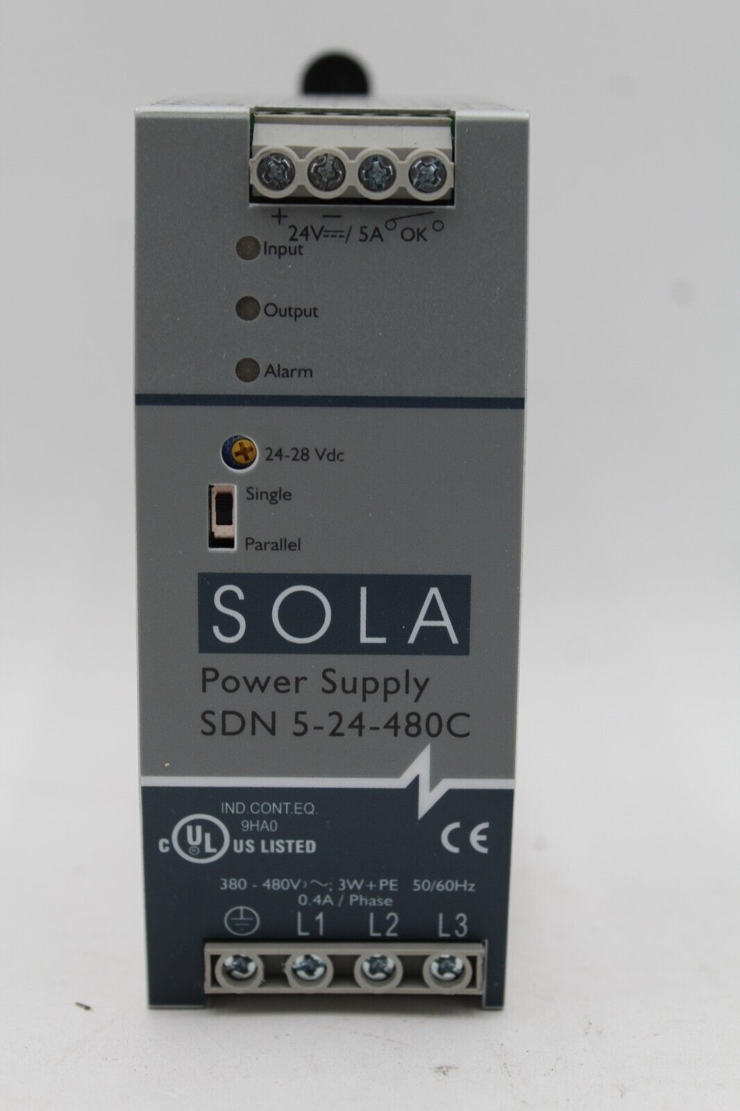 Emerson SOLA SDN 5-24-480C Power Supply