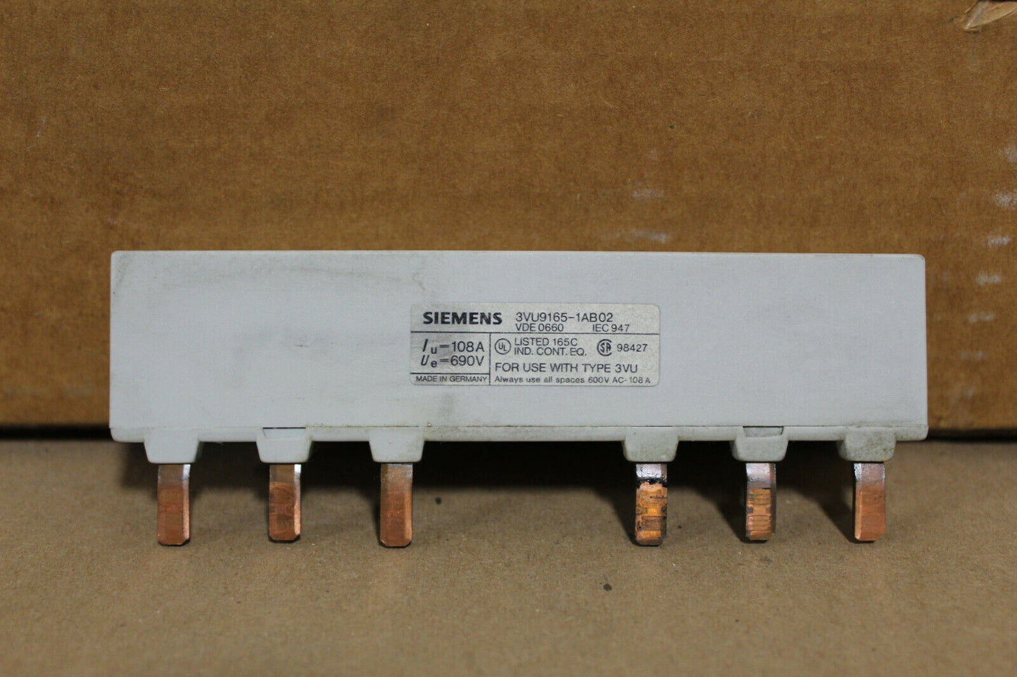 Siemens 3VU9165-1AB02 Connector
