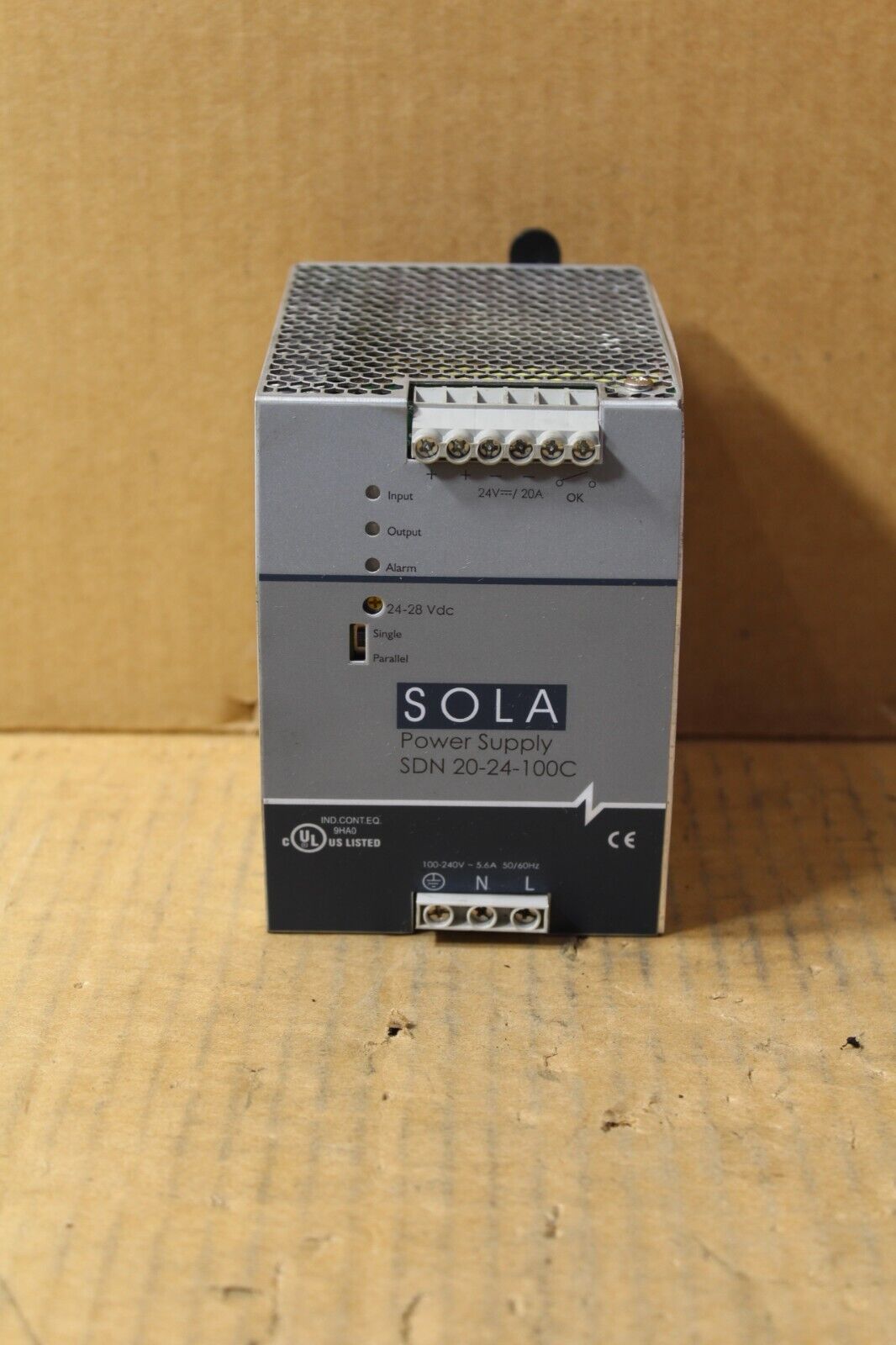 Emerson Sola SDN 20-24-100C Industrial Power Supply