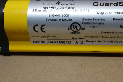 ALLEN BRADLEY R4K1440YD/A Rev D LIGHT CURTAIN 