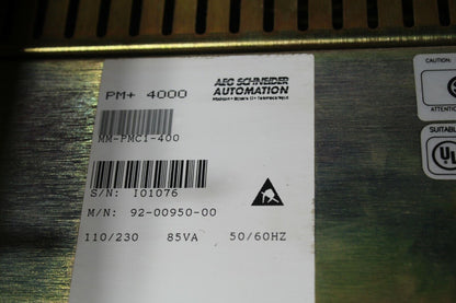 Cutler Hammer PanelMate Plus 91-00992-02 Monitor 