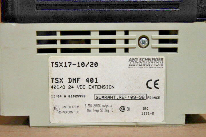 AEG Schneider Automation Telemecanique TSX DMF 401 I/O Module 24VDC Extension
