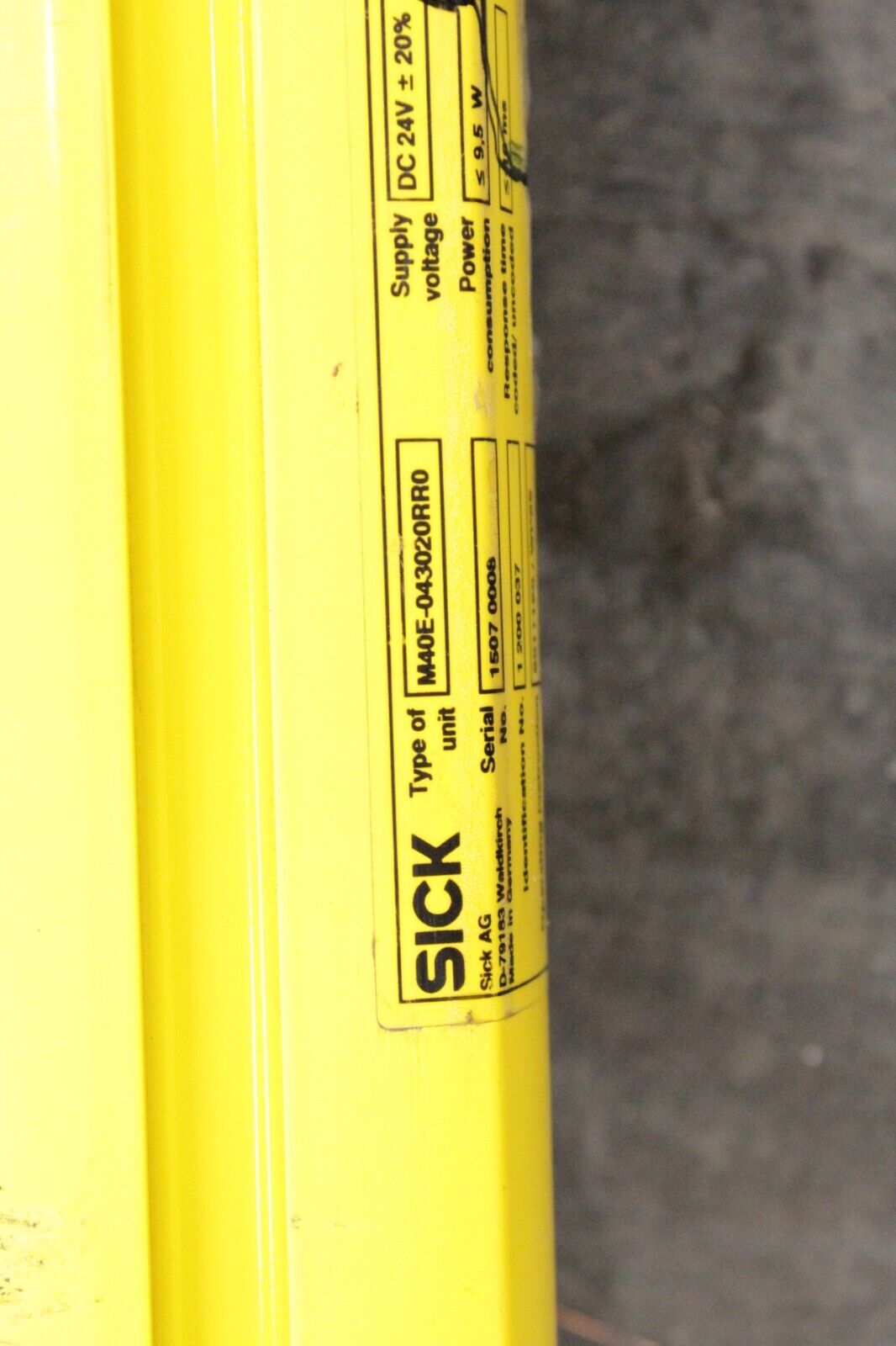 Sick M40E-043020RR0 Safety Light-Beam Sensor