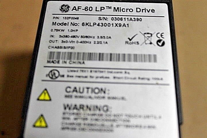 GE 6KLP43001X9A1 AF-60 LP Micro Drive