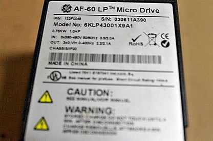 GE 6KLP43001X9A1 AF-60 LP Micro Drive