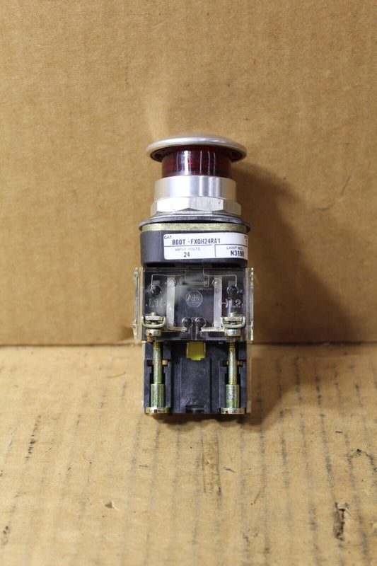 Allen-Bradley 800T-FXQH24RA1 Red Mushroom Push Button