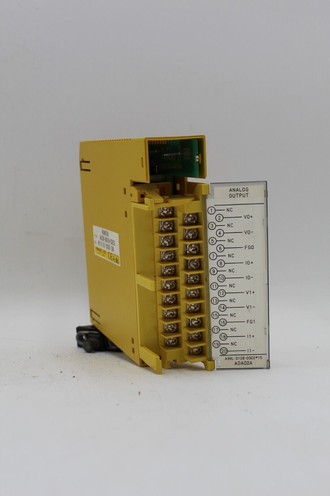 Fanuc A03B-0819-C052 Analog Output Module