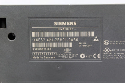 Siemens 6ES7 421-7BH01-0AB0 Digital Input Module 6ES7421-7BH01-0AB0