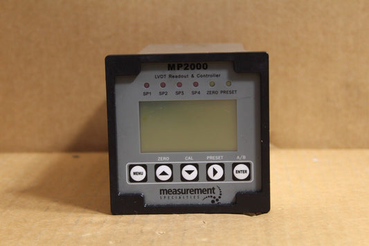 Measurement Specialties 02291335-000/MP2000 Microprocessor Readout & Controller