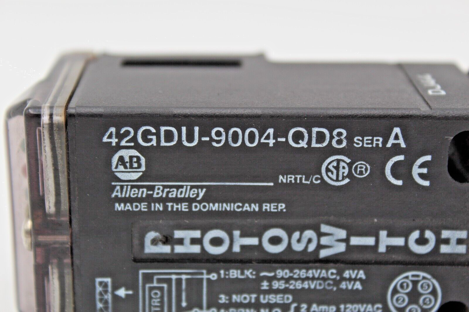 Allen Bradley 42GDU-9004-QD8 Photoswitch