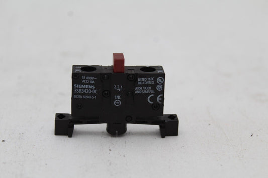 Siemens 3SB3420-0C Auxiliary Contact