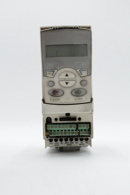 ABB ACS350-03U-04A1-4 AC Frequency Inverter with Control Panel (Very Dirty)