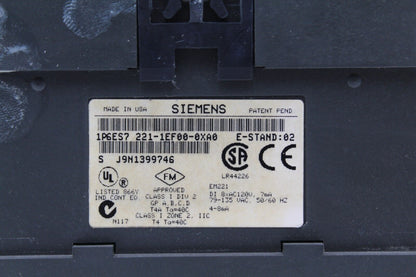 Siemens 6ES7 221-1EF00-0XA0 Input Module