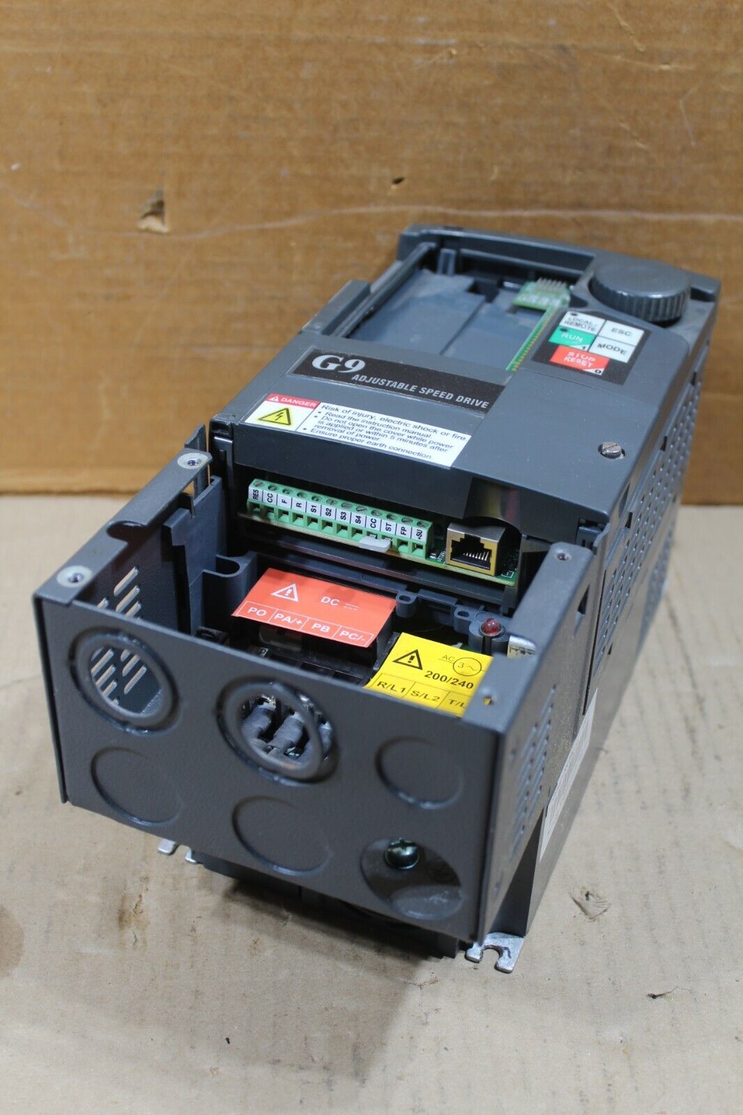 Toshiba VT130G9U2015 Transistor Inverter Missing Keypad and Cover*