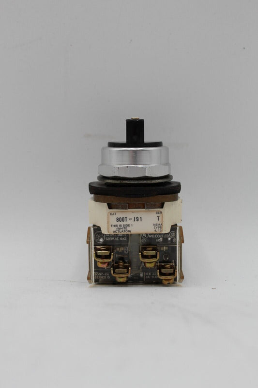 Allen-Bradley 800T-J91 3-Position Selector Switch