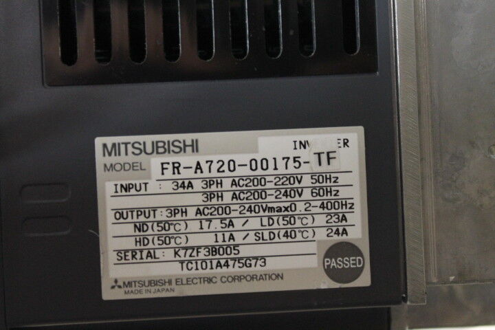 Mitsubishi FR-A720-00175-TF Inverter