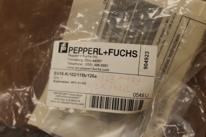 PEPPERL + FUCHS SU16-K/102/115B/126A PHOTOELECTRIC SENSOR 904923