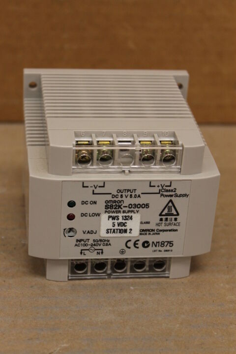 OMRON S82K-03005 POWER SUPPLY