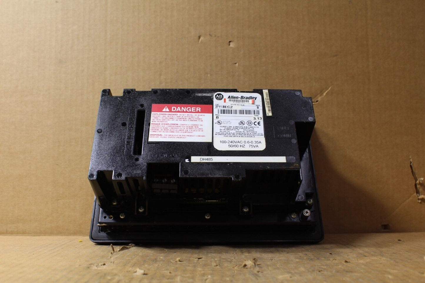 Allen-Bradley 2711-B6C2 PanelView 600 (Very Dirty Condition)