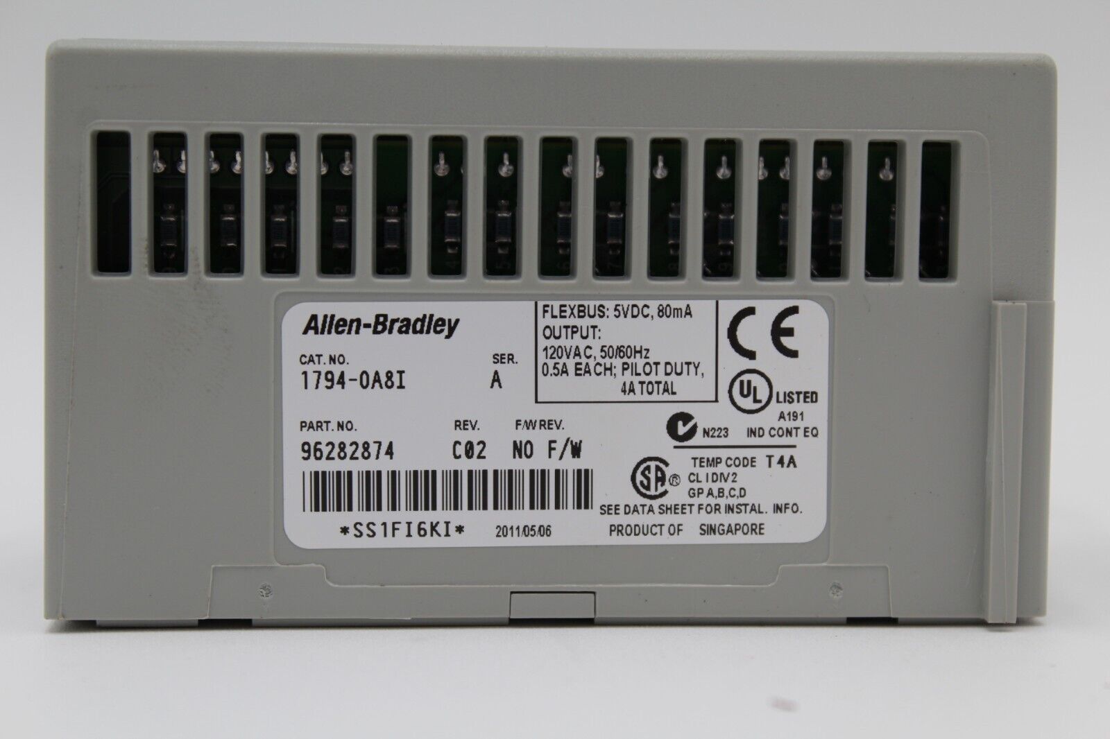 Allen-Bradley 1794-OA8I Flex I/O Output Module