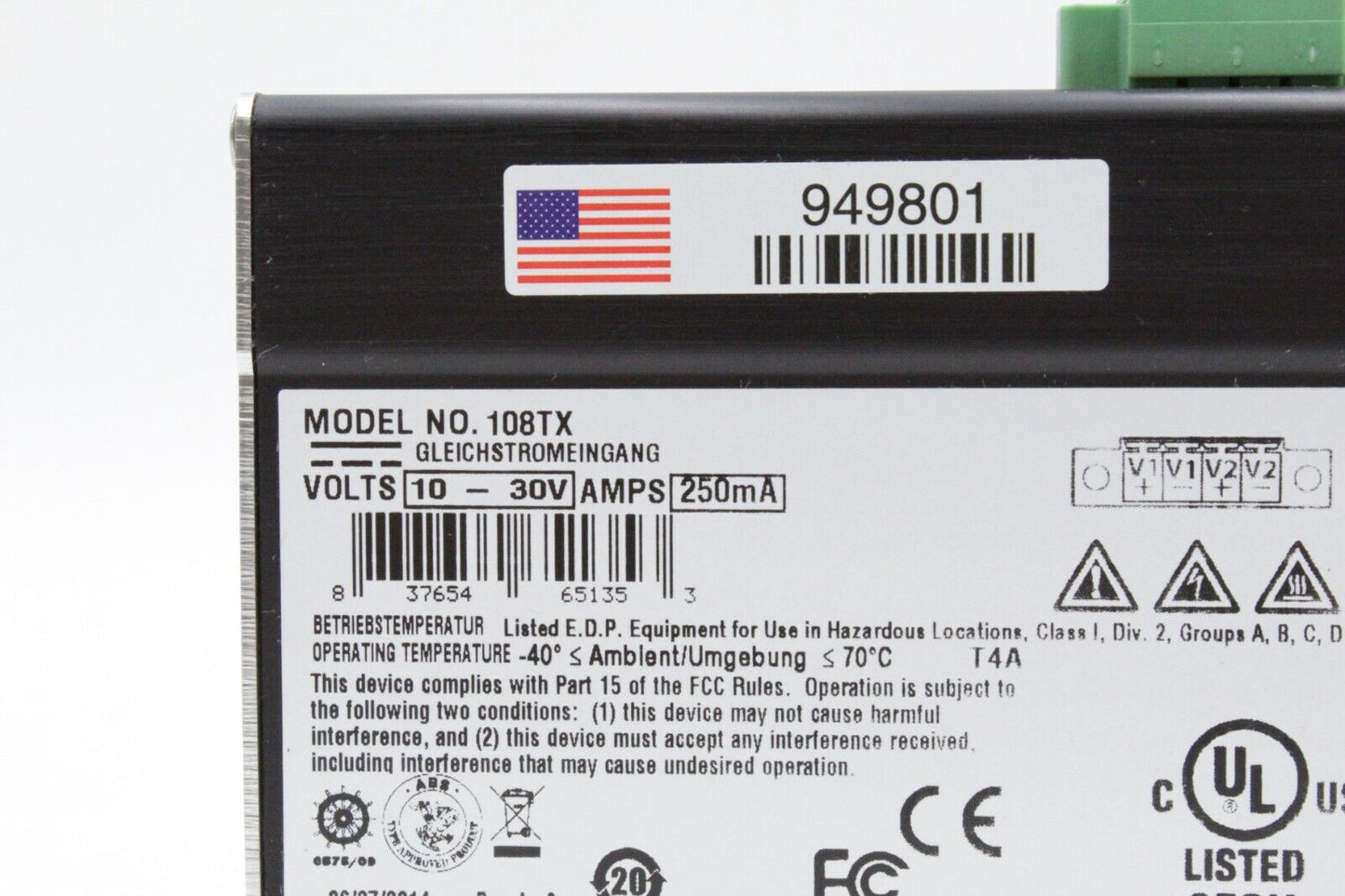 N-Tron 108TX 8-Point Ethernet Switch