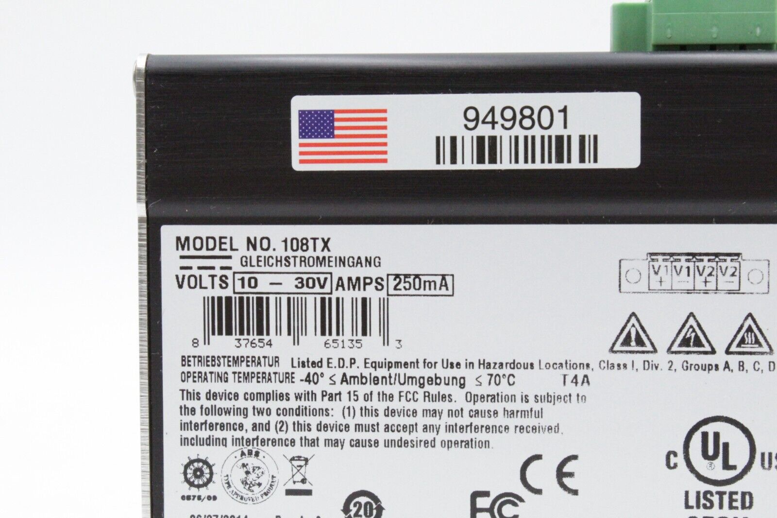 N-Tron 108TX 8-Point Ethernet Switch