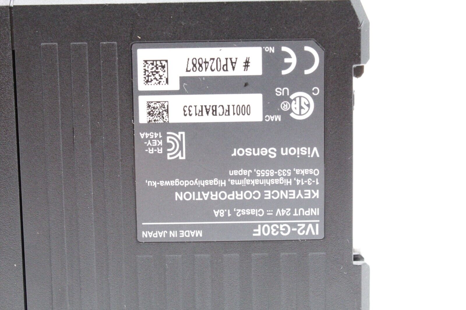 Keyence IV2-G30F 8-Pin Vision Sensor Module