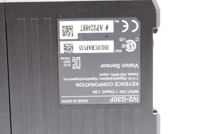 Keyence IV2-G30F 8-Pin Vision Sensor Module