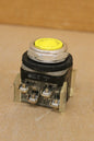 ALLEN-BRADLEY 800T-A9 SER. N YELLOW PUSH BUTTON