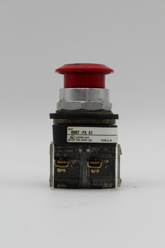 Allen-Bradley 800T-FX A1 Red Pushbutton Switch