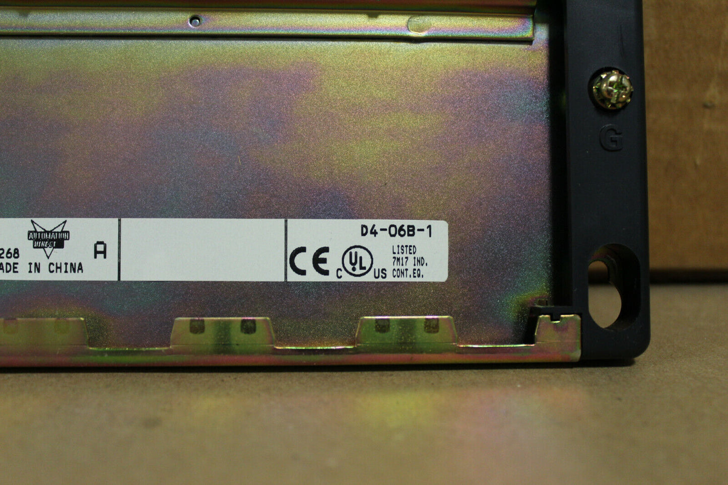 Koyo Automation Direct D4-06B-1 6-Slot Base