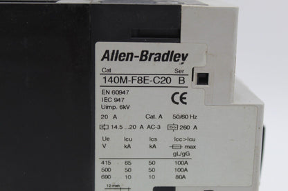 Allen Bradley 140M-F8E-C20 Circuit Breaker