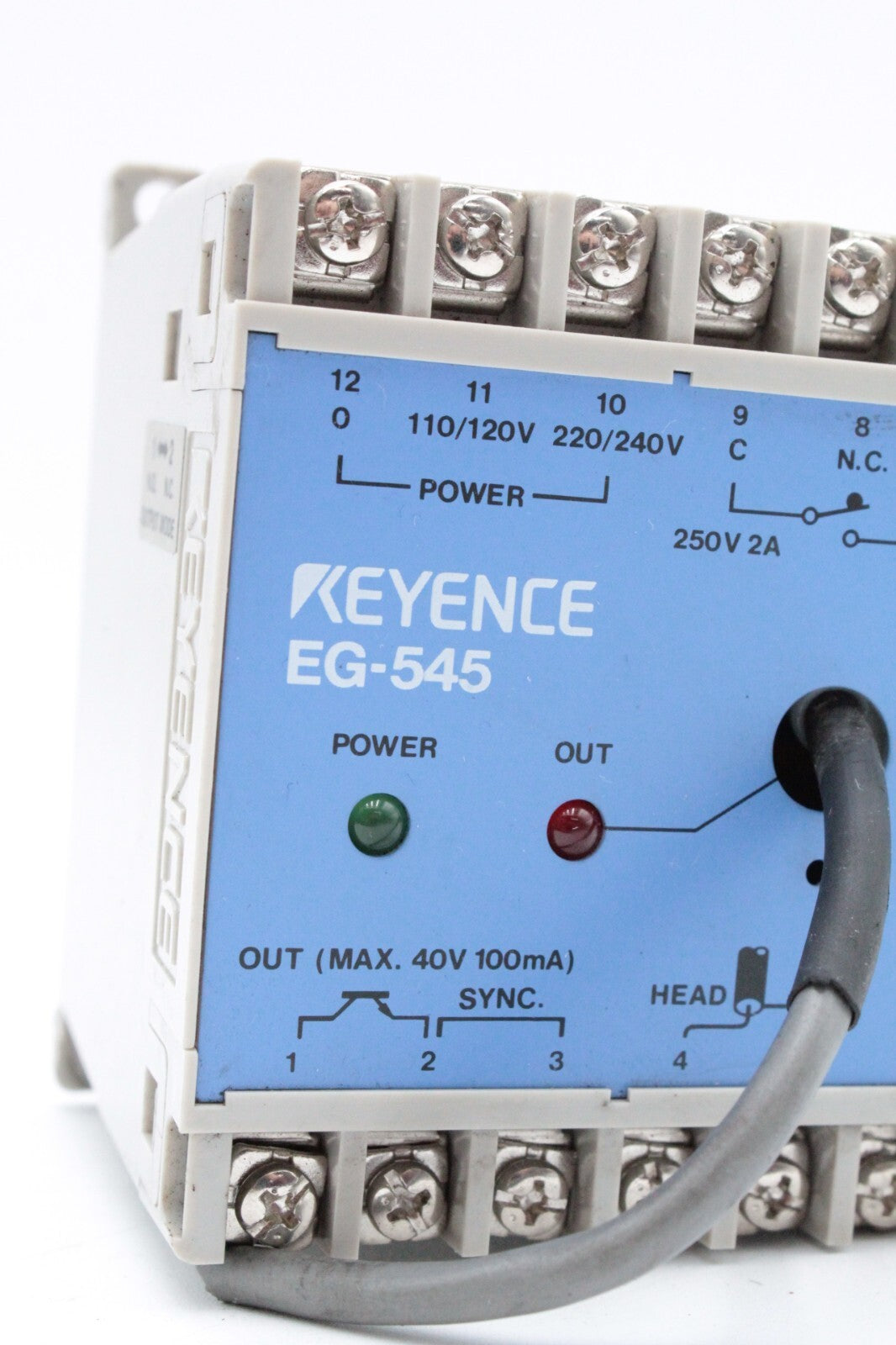 Keyence EG-545 Amplifier Unit (No Knob)