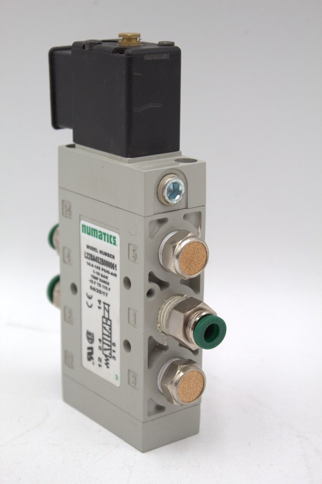 Numatics L22BA452B000061 Solenoid Pilot Valve (NNB)