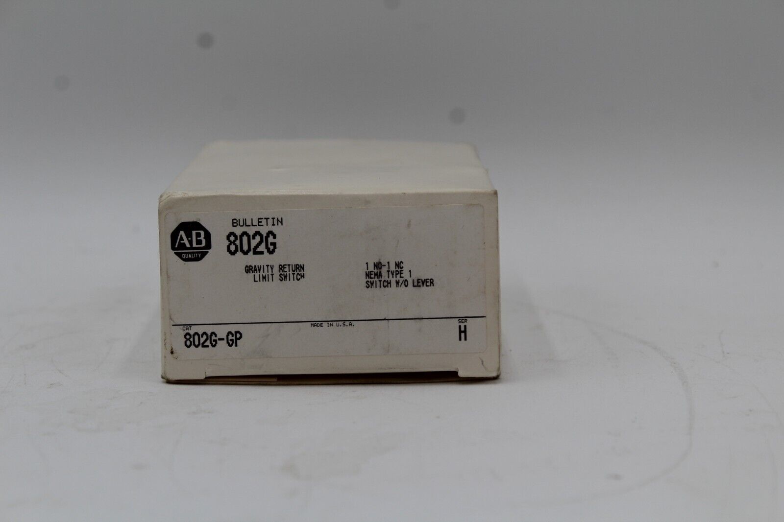 Allen-Bradley 802G-GP Gravity Return Limit Switch