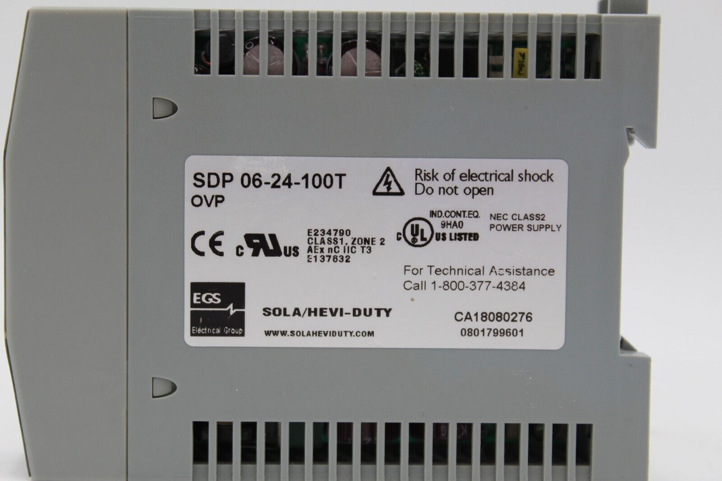 Emerson SOLA SDP 06-24-100T Power Supply