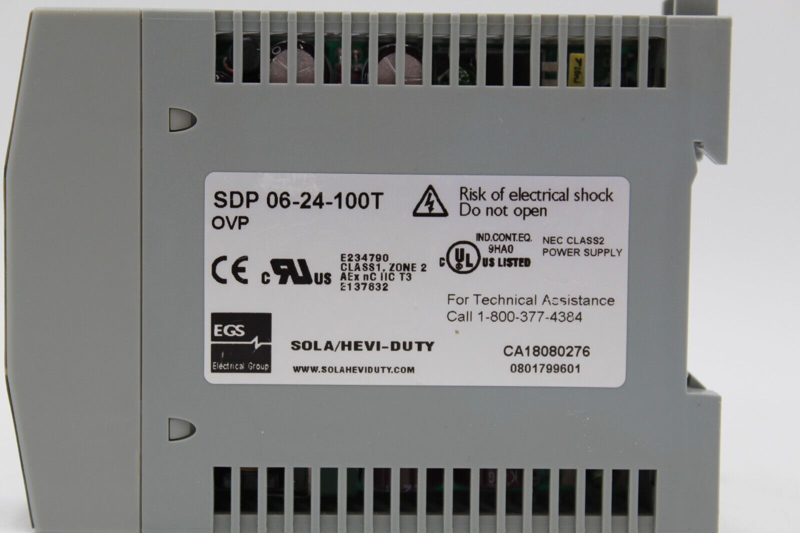 Emerson SOLA SDP 06-24-100T Power Supply