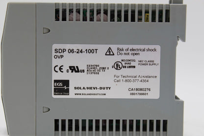 Emerson SOLA SDP 06-24-100T Power Supply