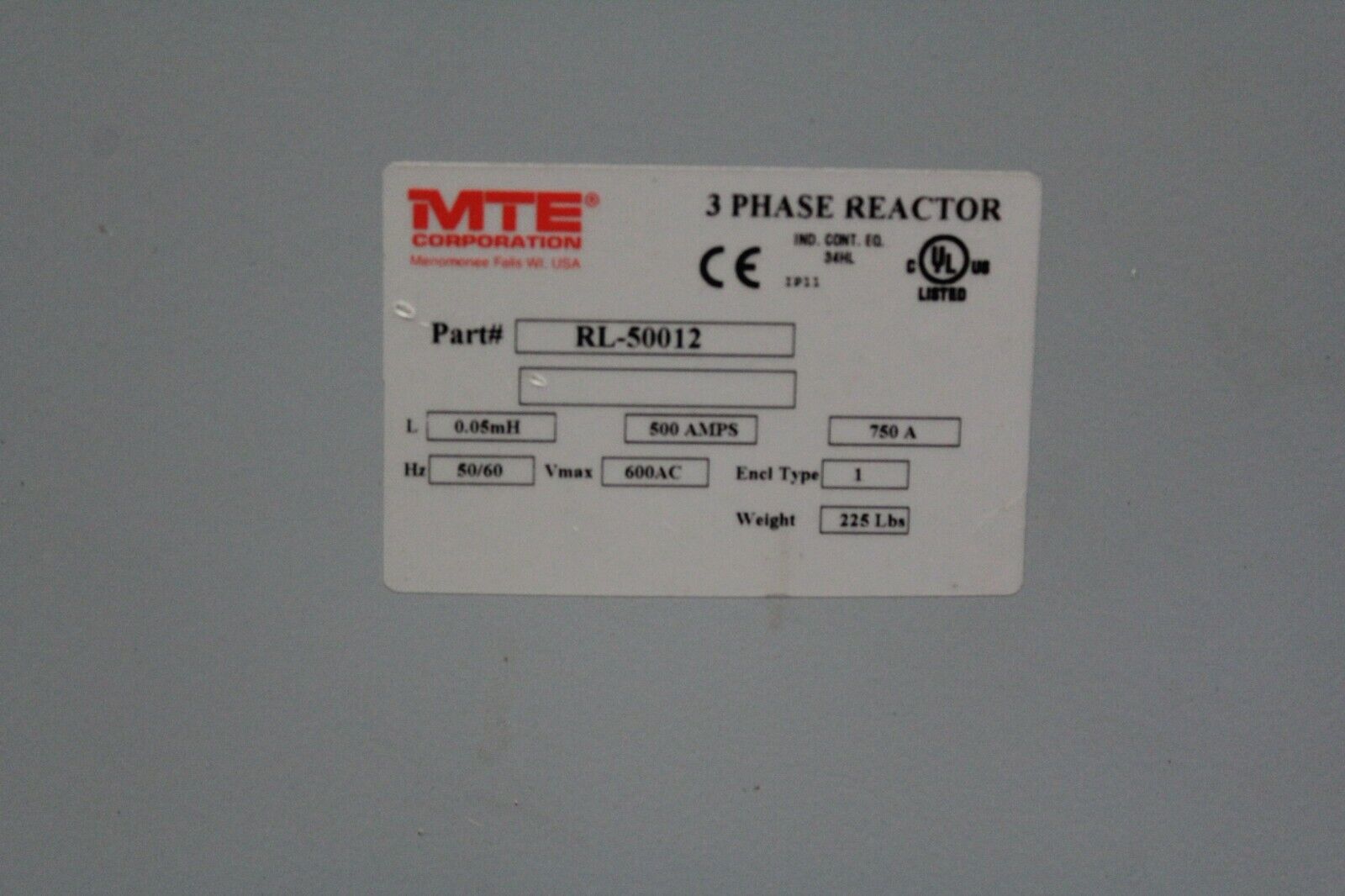 Allen Bradley 1336F-BP300-AN-EN-L6-NCM Drive and Cabinet