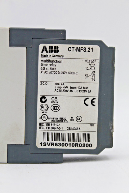ABB CT-MFS.21 Industrial Time Relay