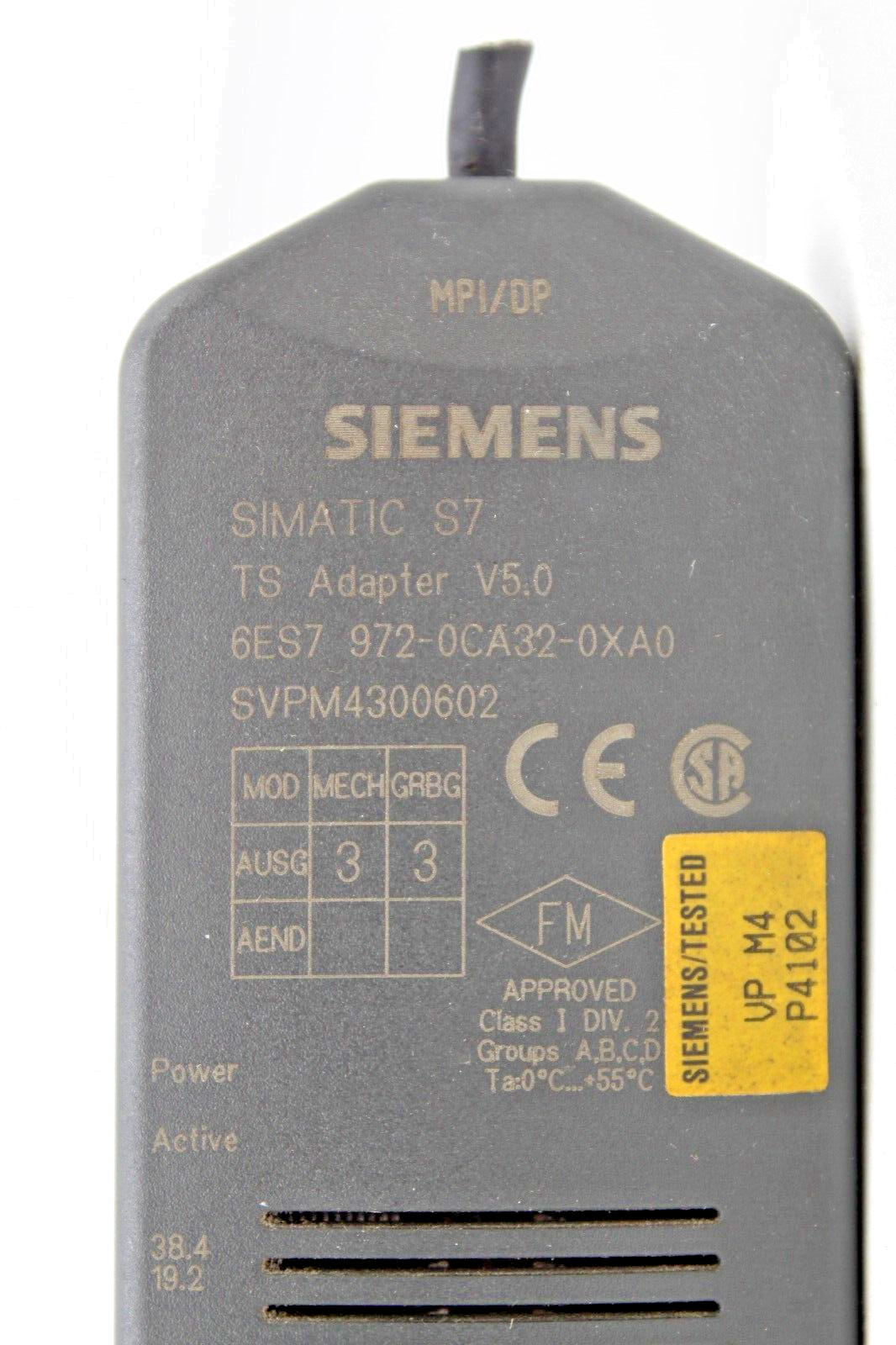 Siemens 6ES7 972-0CA32-0XA0 Simatic S7 TS Adapter Module