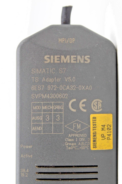 Siemens 6ES7 972-0CA32-0XA0 Simatic S7 TS Adapter Module