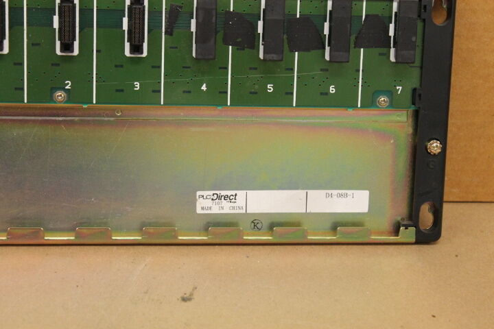 PLC DIRECT D4-08B-1 BACKPLANE RACK