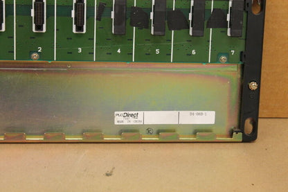 PLC DIRECT D4-08B-1 BACKPLANE RACK